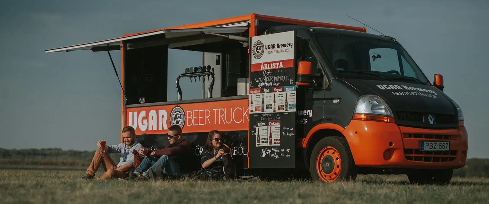 Salesvan büféskocsi